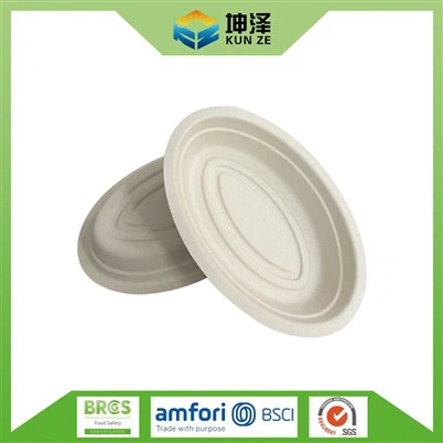 Биоразлагаемая овальная чаша