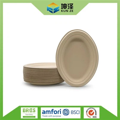 Тарелка из сахарного тростника